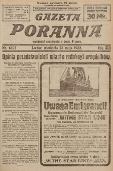 Gazeta Poranna. 1922, nr 6395