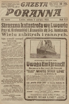 Gazeta Poranna. 1922, nr 6400