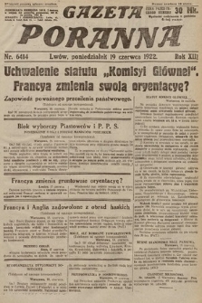 Gazeta Poranna. 1922, nr 6414