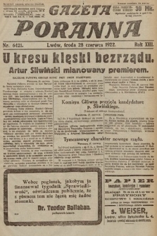 Gazeta Poranna. 1922, nr 6421