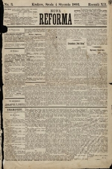 Nowa Reforma. 1893, nr 3