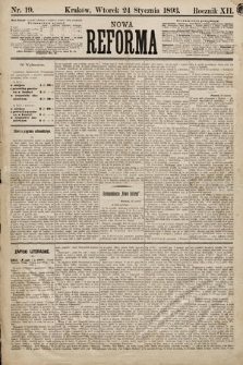 Nowa Reforma. 1893, nr 19