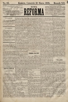 Nowa Reforma. 1893, nr 68