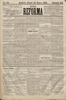 Nowa Reforma. 1893, nr 69