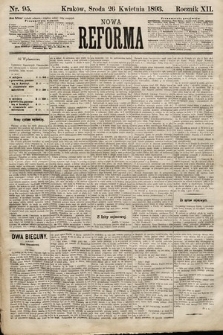 Nowa Reforma. 1893, nr 95