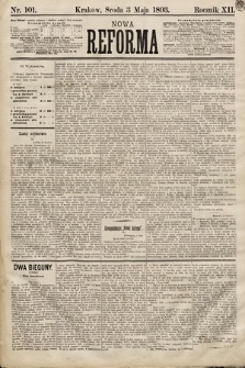 Nowa Reforma. 1893, nr 101