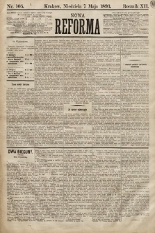 Nowa Reforma. 1893, nr 105