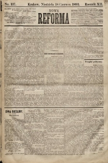 Nowa Reforma. 1893, nr 137