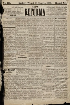 Nowa Reforma. 1893, nr 144