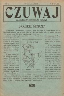 Czuwaj : czasopismo młodzieży polskiej. 1920, nr 5