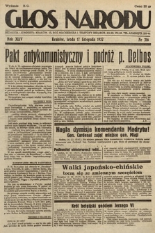 Głos Narodu. 1937, nr 316