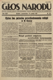 Głos Narodu. 1937, nr 354