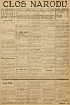 Głos Narodu (wydanie wieczorne). 1918, nr 143