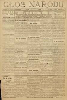 Głos Narodu (wydanie wieczorne). 1918, nr 144