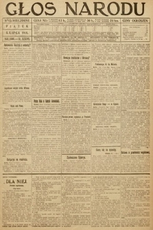 Głos Narodu (wydanie wieczorne). 1918, nr 146