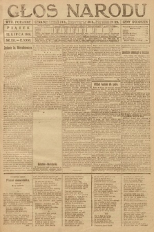 Głos Narodu (wydanie poranne). 1918, nr 151