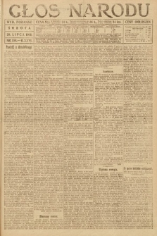 Głos Narodu (wydanie poranne). 1918, nr 158
