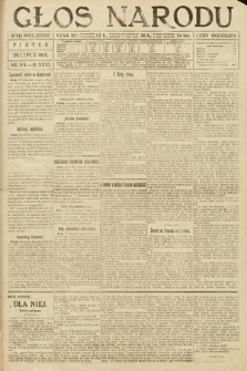 Głos Narodu (wydanie wieczorne). 1918, nr 164