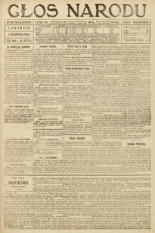 Głos Narodu (wydanie wieczorne). 1918, nr 169