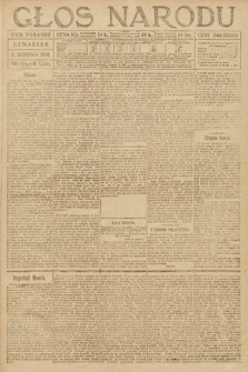Głos Narodu (wydanie poranne). 1918, nr 174