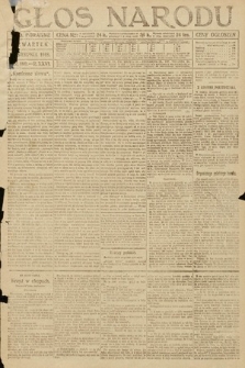 Głos Narodu (wydanie poranne). 1918, nr 180