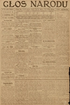 Głos Narodu (wydanie wieczorne). 1918, nr 182