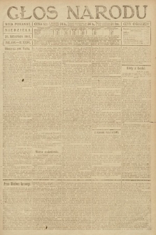 Głos Narodu (wydanie poranne). 1918, nr 188