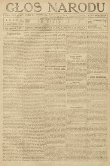 Głos Narodu (wydanie poranne). 1918, nr 196