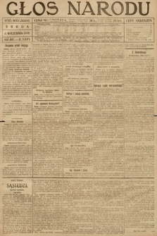 Głos Narodu (wydanie wieczorne). 1918, nr 197