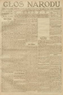 Głos Narodu (wydanie poranne). 1918, nr 198