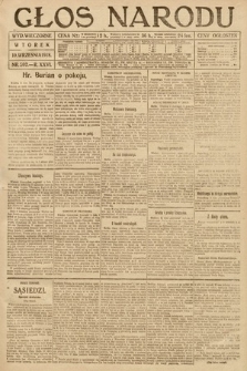Głos Narodu (wydanie wieczorne). 1918, nr 202