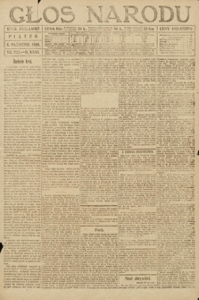 Głos Narodu (wydanie poranne). 1918, nr 222