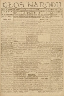 Głos Narodu (wydanie poranne). 1918, nr 229