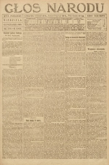 Głos Narodu (wydanie poranne). 1918, nr 230