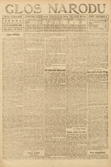 Głos Narodu (wydanie poranne). 1918, nr 238