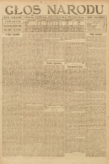 Głos Narodu (wydanie poranne). 1918, nr 239