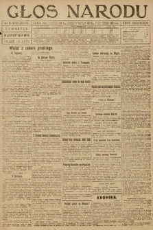 Głos Narodu (wydanie wieczorne). 1918, nr 257