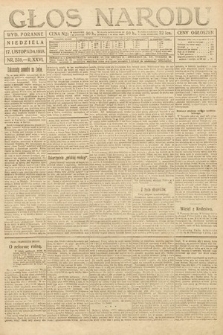 Głos Narodu (wydanie poranne). 1918, nr 259