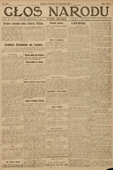 Głos Narodu (wydanie wieczorne). 1918, nr 263