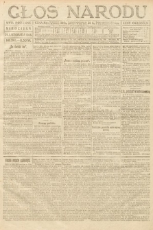 Głos Narodu (wydanie poranne). 1918, nr 265