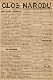 Głos Narodu (wydanie wieczorne). 1918, nr 266