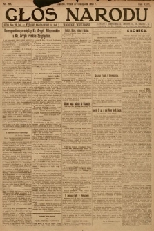 Głos Narodu (wydanie wieczorne). 1918, nr 268