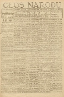 Głos Narodu (wydanie poranne). 1918, nr 277