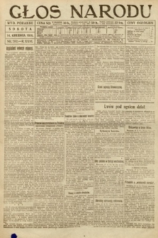 Głos Narodu (wydanie poranne). 1918, nr 282