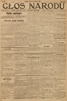 Głos Narodu (wydanie wieczorne). 1918, nr 282