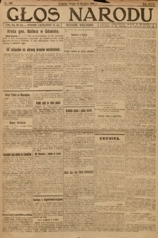 Głos Narodu (wydanie wieczorne). 1918, nr 285
