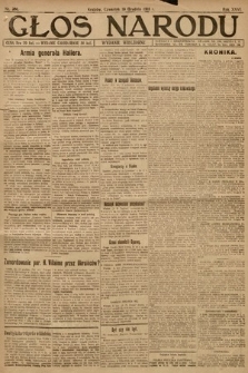 Głos Narodu (wydanie wieczorne). 1918, nr 286