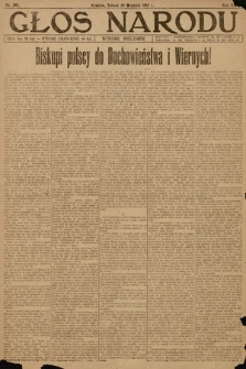 Głos Narodu (wydanie wieczorne). 1918, nr 292