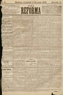 Nowa Reforma. 1891, nr 5
