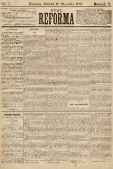 Nowa Reforma. 1891, nr 7